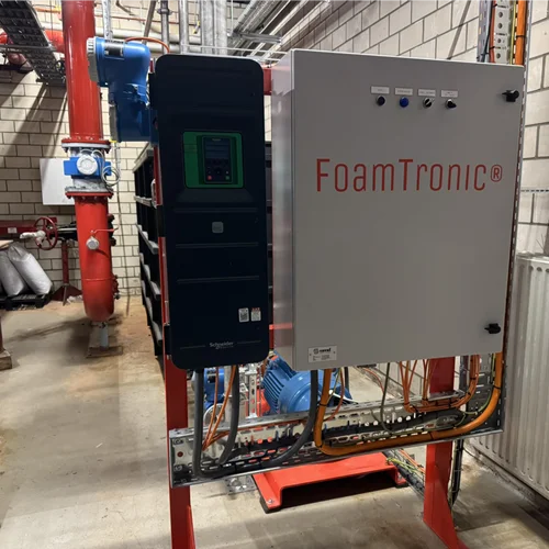FoamTronic VFD-systeem_testen_zonder_mengen