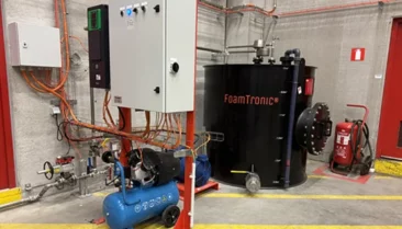 Foamtronic VFD systeem